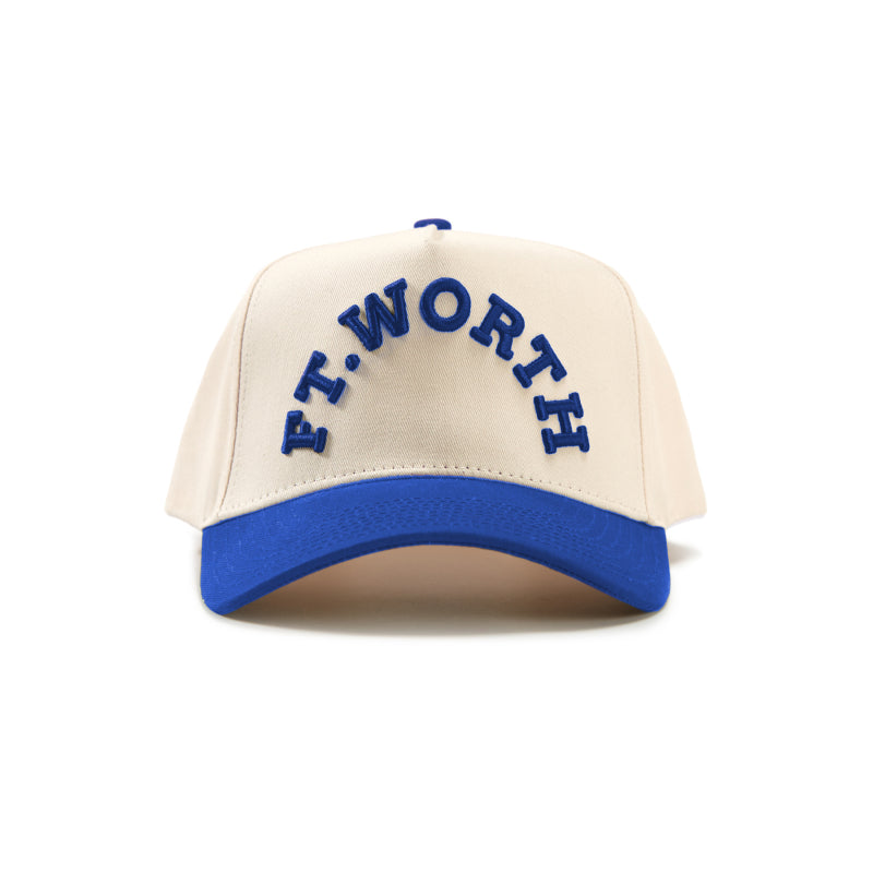 FT. WORTH Curved Hat - Blue