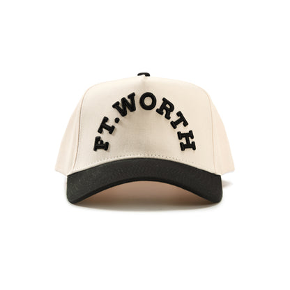 FT. WORTH Curved Hat - Black