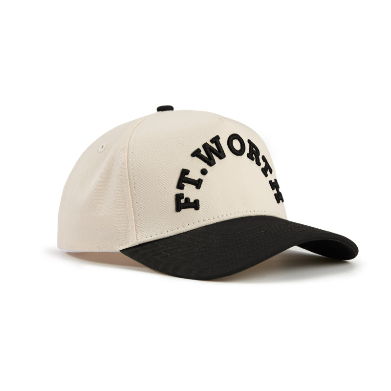 FT. WORTH Curved Hat - Black