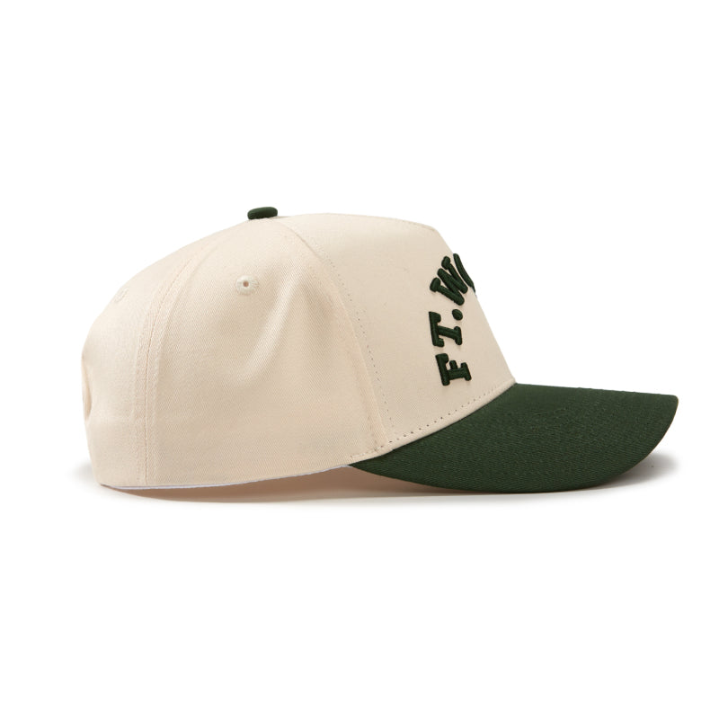 FT. WORTH Curved Hat - Green