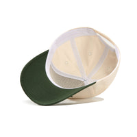 Fort Worth Hat | Cream & Green